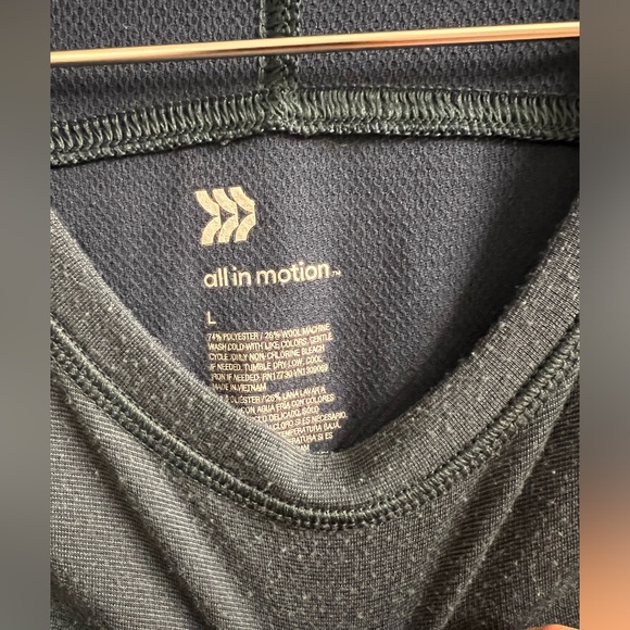 All In Motion Long Sleeve T-Shirt Large Slate Blue - Picture 3 of 3